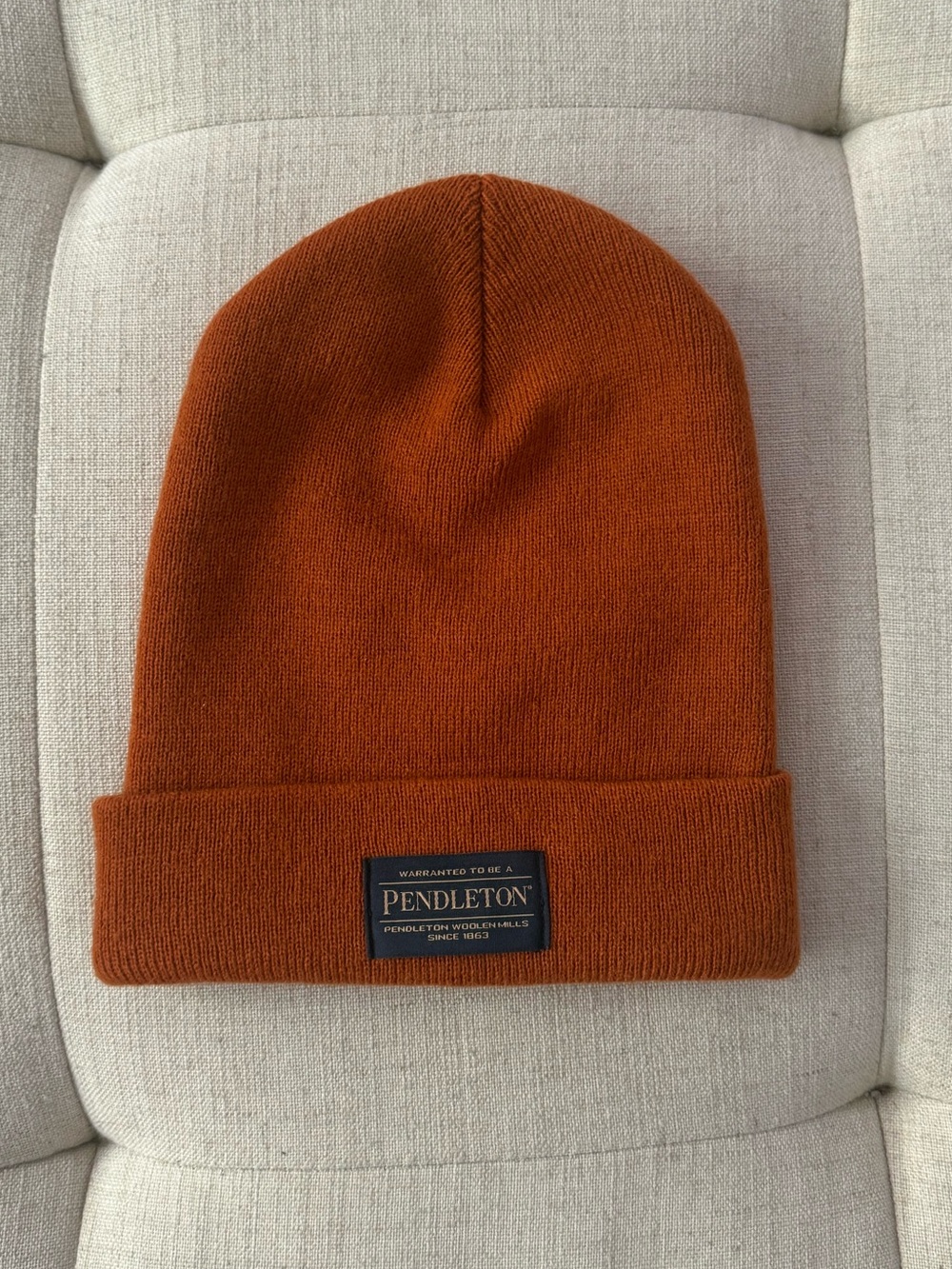 Pendleton Beanie Burnt Orange